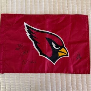 Cardinals Red Flag with Logo